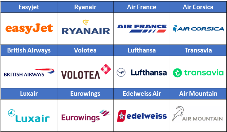 Corsica Travel: Your Guide to Reaching the Island - 第7張圖 Corsica is served by several Airlines
