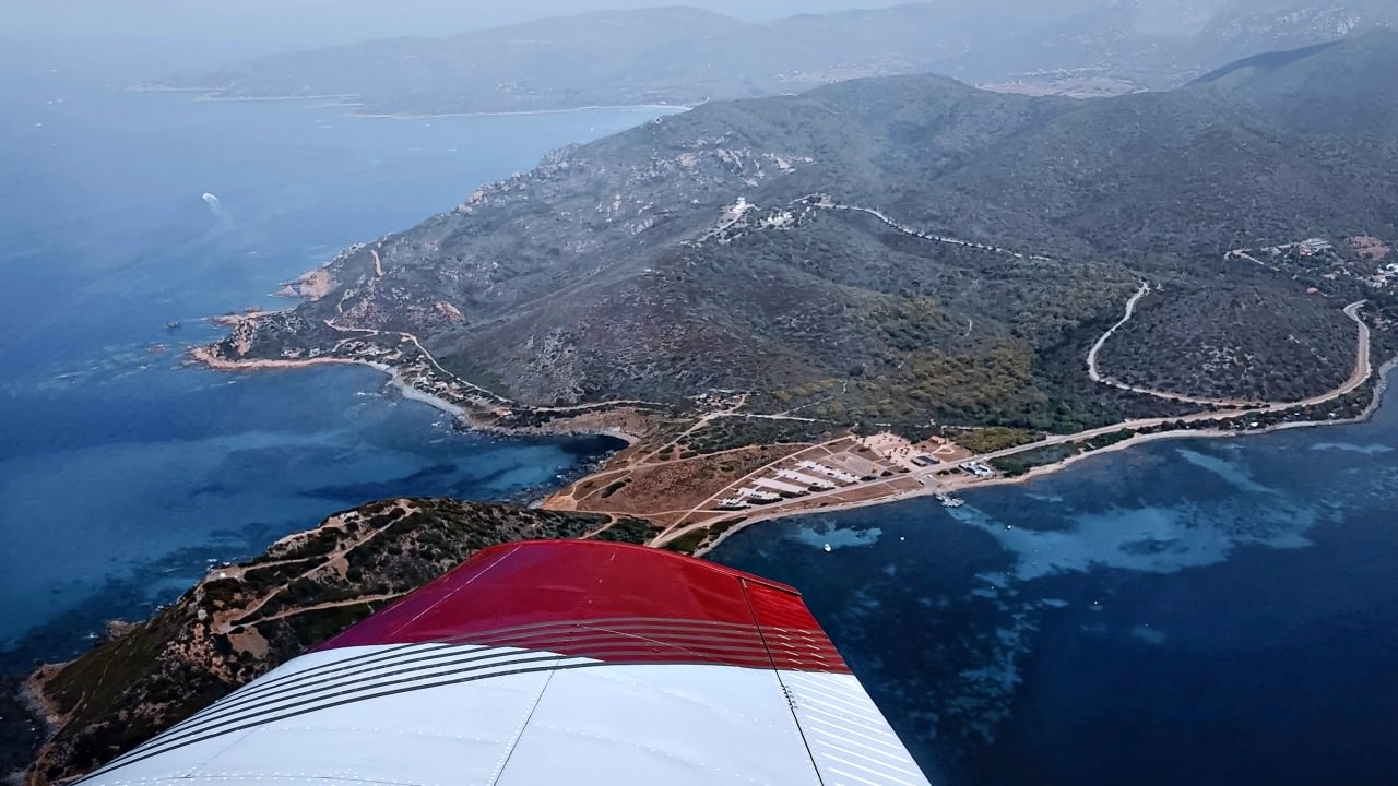 Fly to Corsica