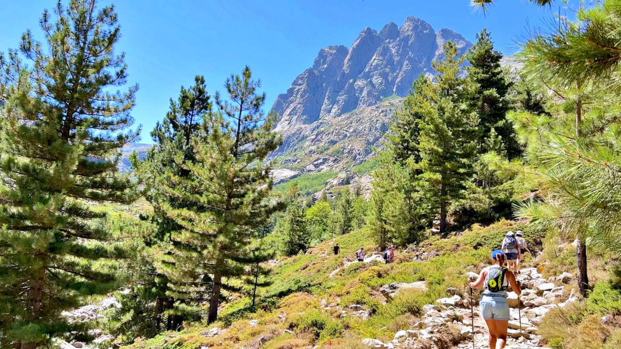 hike in corsica